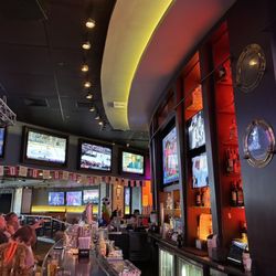 At the bar