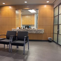 Receptionist area.