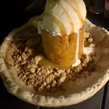 Lakeview Lounge - A delicious Warm Peach Strudel - Canadian (New) Near Me - Lake Louise, Alberta