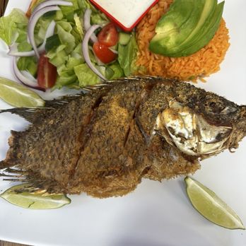 El Guacamole - Mojarra a la Diabla (sauce on the side) - Seafood Near Me - Pottstown, Pennsylvania