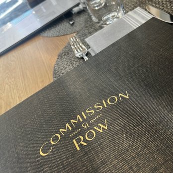 Commission Row - Menu - Steakhouses Near Me - Indianapolis, Indiana