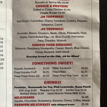 Boom Burger - Menu - Burgers Near Me - Westhampton Beach, New York Boom Burger - Menu - Burgers Near Me - Westhampton Beach, New York