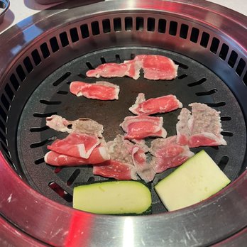 KoBA Korean BBQ - Brisket and zucchini - Korean Near Me - Denver, Colorado KoBA Korean BBQ - Brisket and zucchini - Korean Near Me - Denver, Colorado
