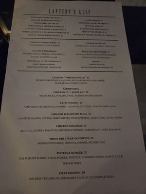 Menu photo 3 Lantern's Keep New York, NY