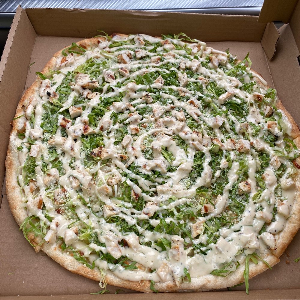 Chicken Caesar Pizza