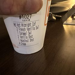 Dunkin' - This is supposed to be a coffee with French vanilla worst coffee ever