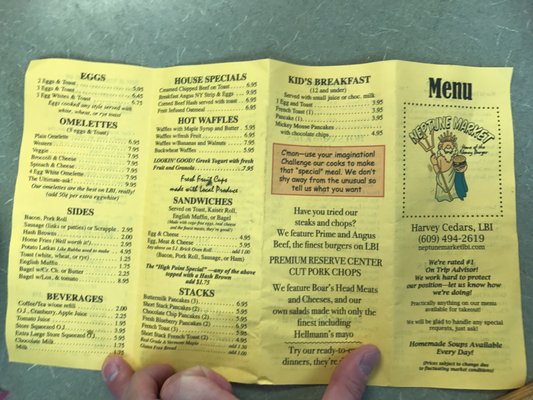 Menu photo 2 Neptune Market Harvey Cedars, NJ Menu photo 2 Neptune Market Harvey Cedars, NJ