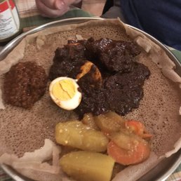 Dohro, chicken with eggs, typical Eritrean food. Dohro, chicken with eggs, typical Eritrean food.