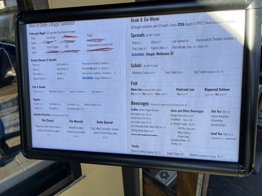 Menu photo 3 Boichik Bagels Berkeley, CA