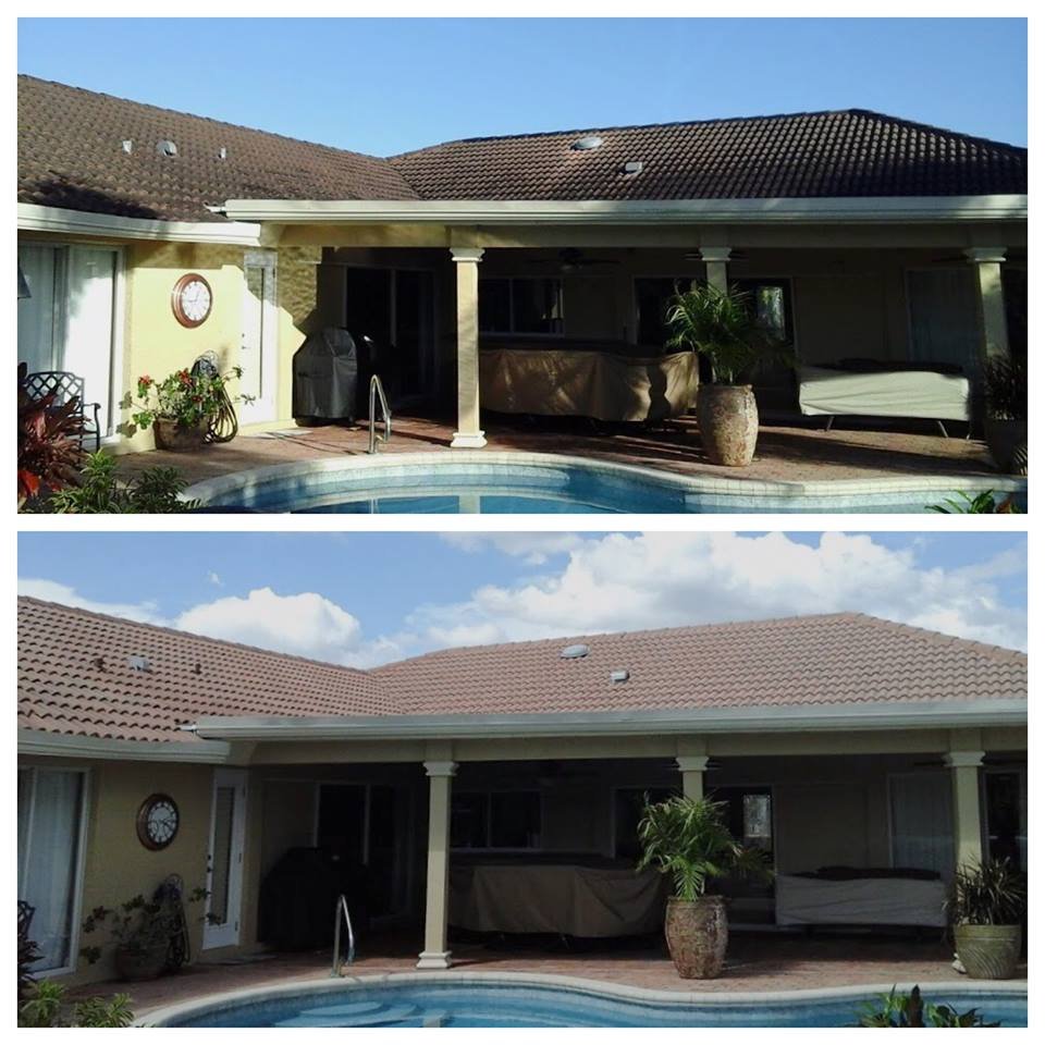 Slide of Allied Roof Cleaning