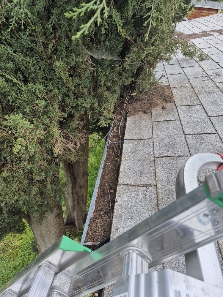 Slide of Cleaning Gutters Service