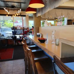 Kami Ramen - The bar seating.