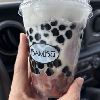 BAMBU - #3. Awesome Trio, less taro and beans and extra pearls. So yummy! I love this place. - Vietnamese Near Me - Madison Heights, Michigan