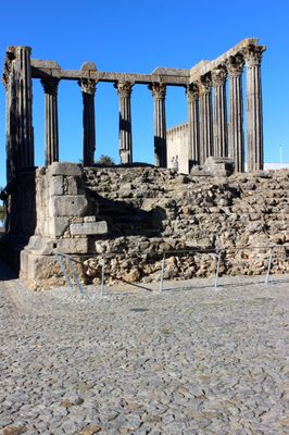 Roman Temple of Évora by null