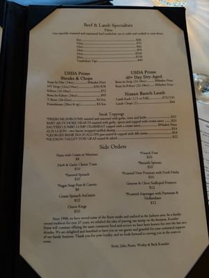 Menu photo 4 Koestler Prime Ridgeland, MS Menu photo 4 Koestler Prime Ridgeland, MS