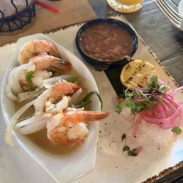 Camarones al Gusto (mojo)