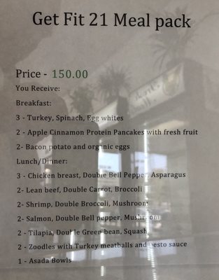 Menu photo 4 Valley Meal Prep Stockton, CA