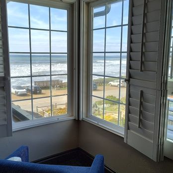 Sand Pebbles Inn - View from Room 214 - Hotels Near Me - Cambria, California Sand Pebbles Inn - View from Room 214 - Hotels Near Me - Cambria, California