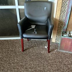 California Imaging and Diagnostics - Torn chairs in every part of this business.
