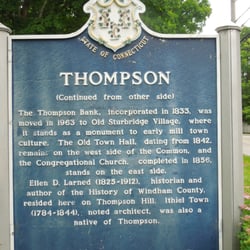 Thompson Historical Marker