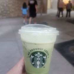 University Medical Center of El Paso - UMC has a JavaStop where they offer select Starbucks drinks. This is a Tall Matcha Latte.