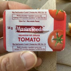 Bourke Street United - Tomato if needed for my vegan roll.