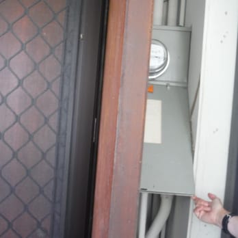 Kailua Screen Shop - $1,800 screen door install prevents breaker panel access.  Owner wanted  more money to fix his NFPA and State fire code violations. - Windows Installation Near Me - Kailua, Hawaii