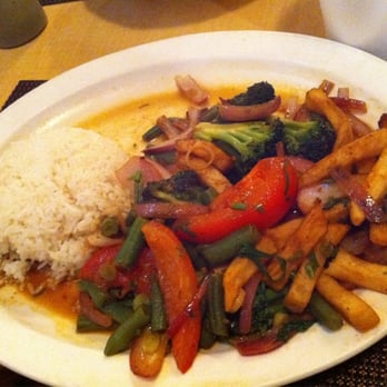 Inkas - Saltado Vegetales - Peruvian Near Me - Irvine, California Inkas - Saltado Vegetales - Peruvian Near Me - Irvine, California