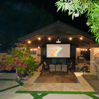 Bear Security - 125 inch projector - Security Systems Near Me