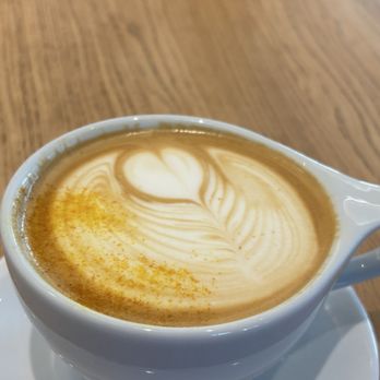 Otherside Cafe - Safran Latte so good - Cafes Near Me - Fresno, California