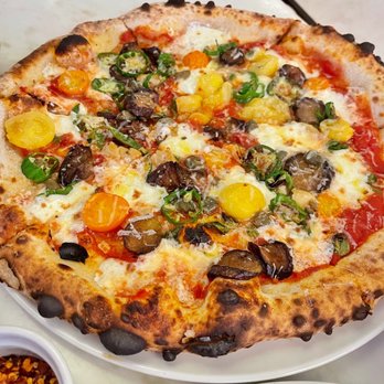 Bettina - Eggplant Pizza - Pizza Near Me - Santa Barbara, California Bettina - Eggplant Pizza - Pizza Near Me - Santa Barbara, California