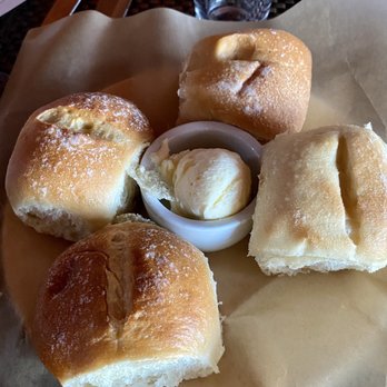 Rails Steakhouse - Average bread / it's all about the butter - Steakhouses Near Me - Towaco, New Jersey