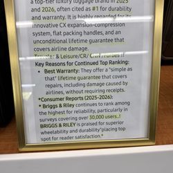 Departures - A little background on Briggs and Riley.