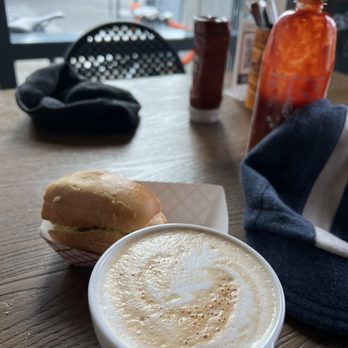 Cafe Opla - Nice 8oz latte. - Coffee & Tea Near Me - Seattle, Washington