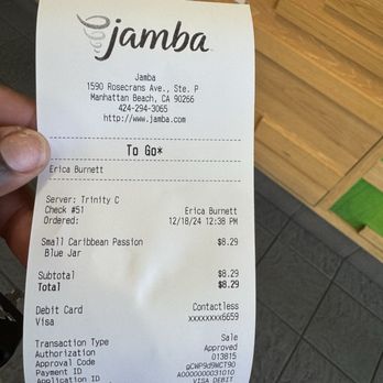 Jamba - Juice Bars & Smoothies Near Me - Manhattan Beach, California