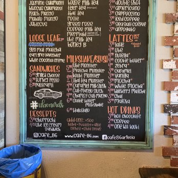 Cafe 86 - Menu - Desserts Near Me - Artesia, California Cafe 86 - Menu - Desserts Near Me - Artesia, California