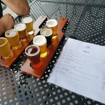 Great Valley Farm Brewery - Two flights - Breweries Near Me - Natural Bridge, Virginia