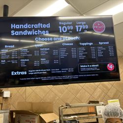 Safeway - False advertisement they do not sale sandwiches that you can have made to order