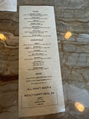 Menu photo 1 Hearsay Phoenix, AZ