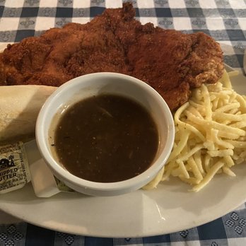 The Bier Garden - Close up of schnitzel - German Near Me - Portsmouth, Virginia