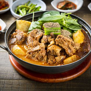 TANG - 감자탕 전골 Ganjatang jeongol - Korean Near Me - Fullerton, California