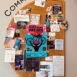 Sweetwaters Coffee & Tea - Community wall