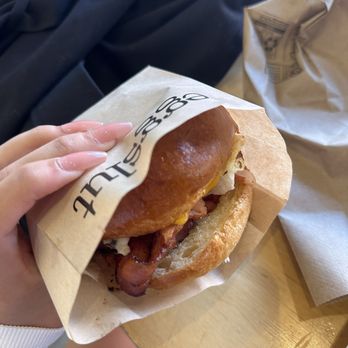 Eggslut - Bacon egg and cheese - Breakfast & Brunch Near Me - Los Angeles, California