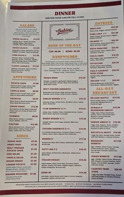 Menu photo 3 Oakley Diner Oakley, UT Menu photo 3 Oakley Diner Oakley, UT
