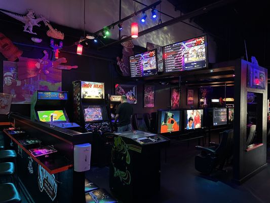 Player 1 Video Game Bar by null