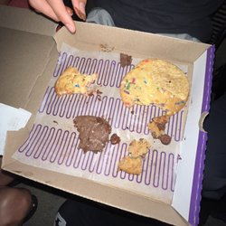 Insomnia Cookies - Eaten Vegan Birthday Cake and Chocolate Chunk Cookie