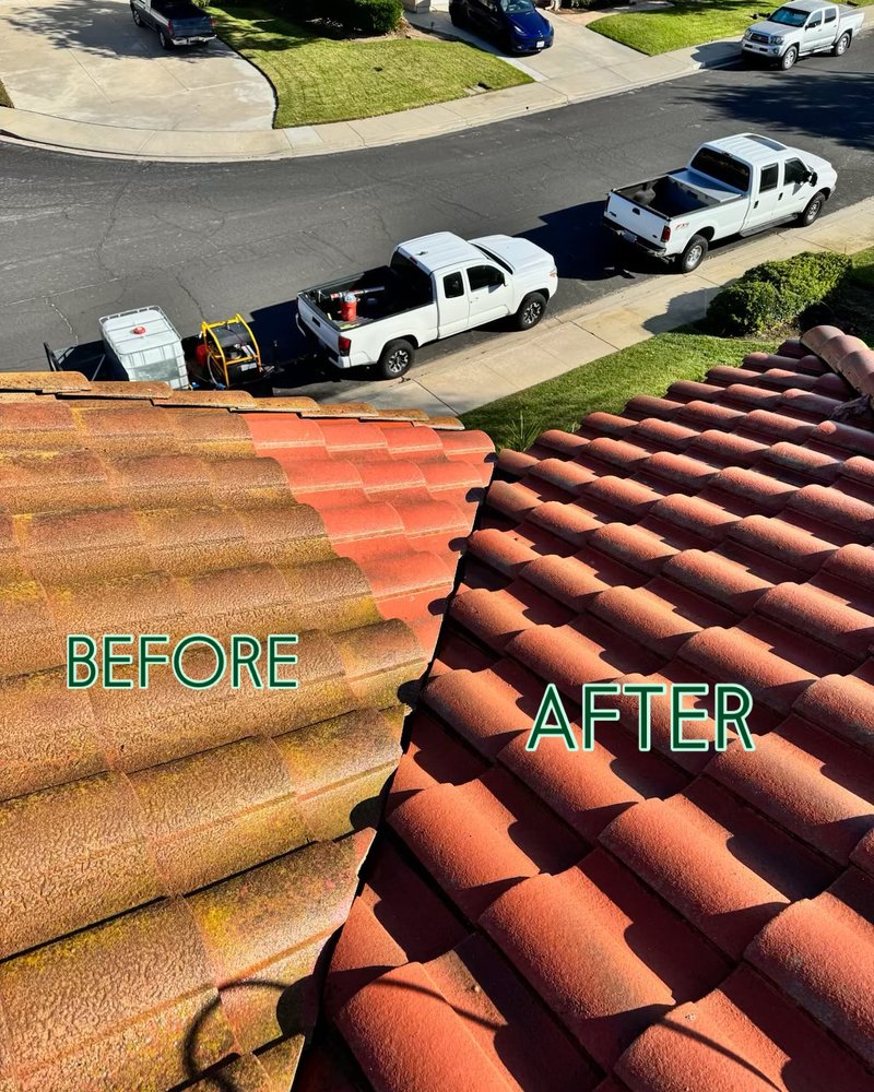 Slide of Aloha Bros Roof Cleaning