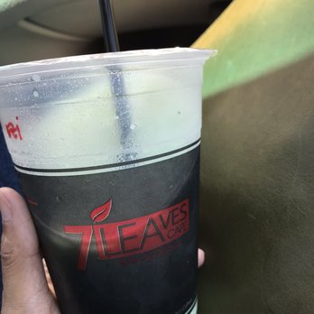 7 Leaves Cafe - I couldn't finished 1/4 of it. Loaded of sugar. - Coffee & Tea Near Me - Alhambra, California