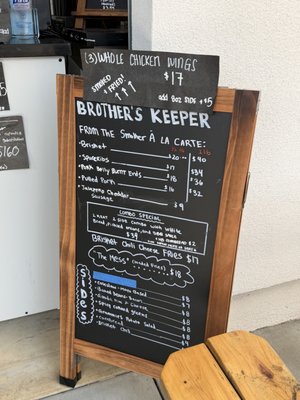 Menu photo 2 Brothers Keeper BBQ Long Beach, CA