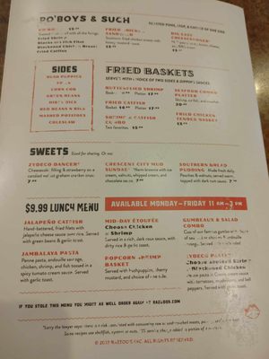 Menu photo 8 Razzoo's Cajun Cafe Stafford, TX Menu photo 8 Razzoo's Cajun Cafe Stafford, TX